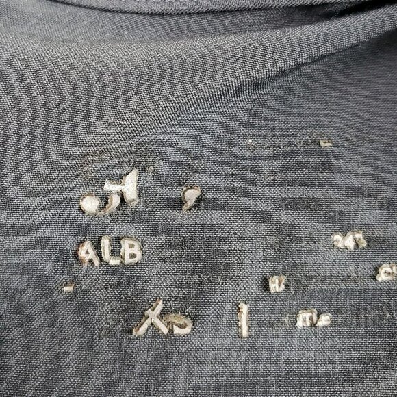 Albion Jetsetter Cap Sleeve Jumpsuit Womens XXS Gray Cinch Waist Ankle Zipper - Picture 11 of 14